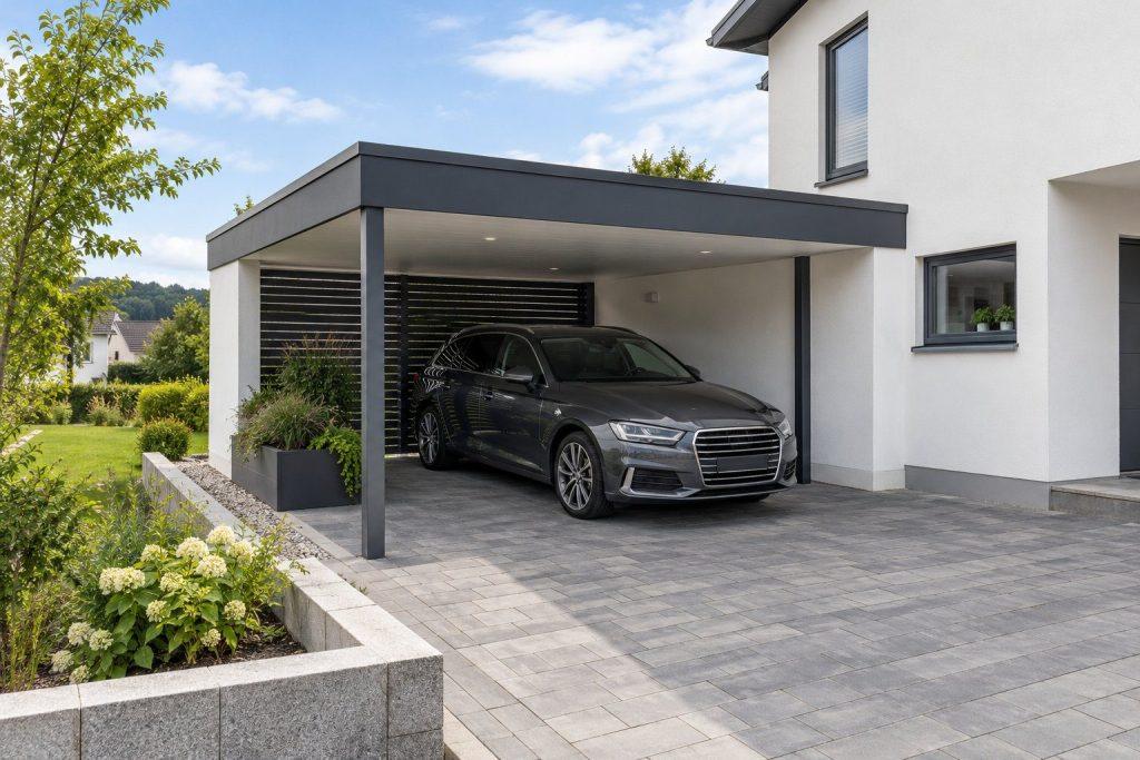 Carports — offene Überdachung, die zum Haus passt – IGCP GmbH