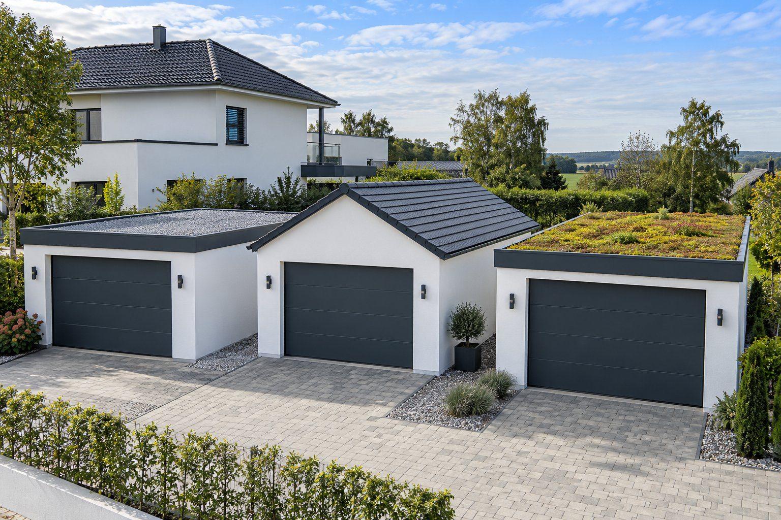 Flachdach, Satteldach oder Gründach bei Dachformen und Dachbegrünung – IGCP GmbH
