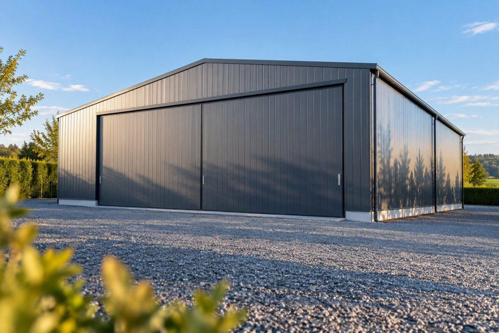Lagerhallen in Brackenheim selbst