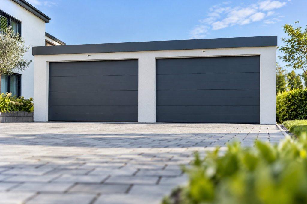 IGCP GmbH – Doppelgarage und Maße, Breite und Tor konfigurieren